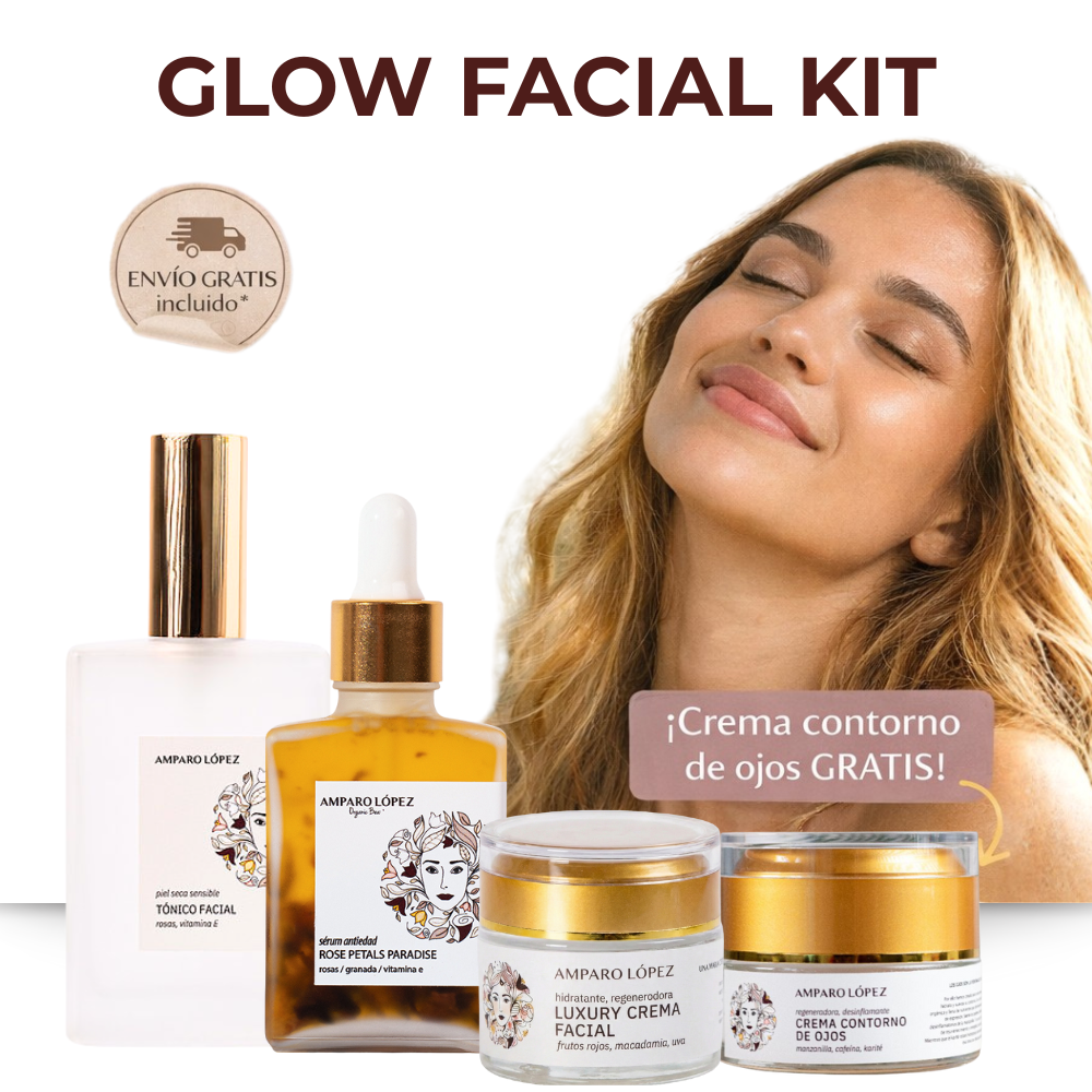 GLOW FACIAL KIT - Disminuye manchas y líneas de expresión