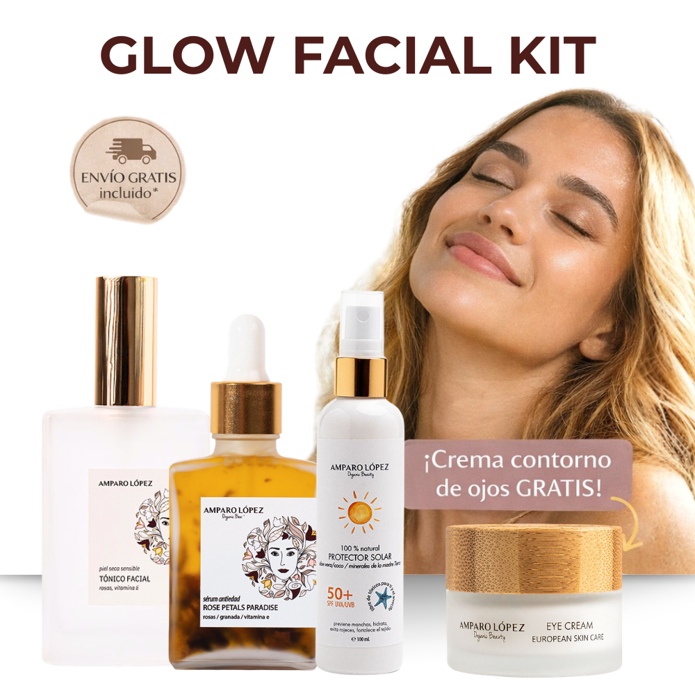 GLOW FACIAL KIT - Disminuye manchas y líneas de expresión