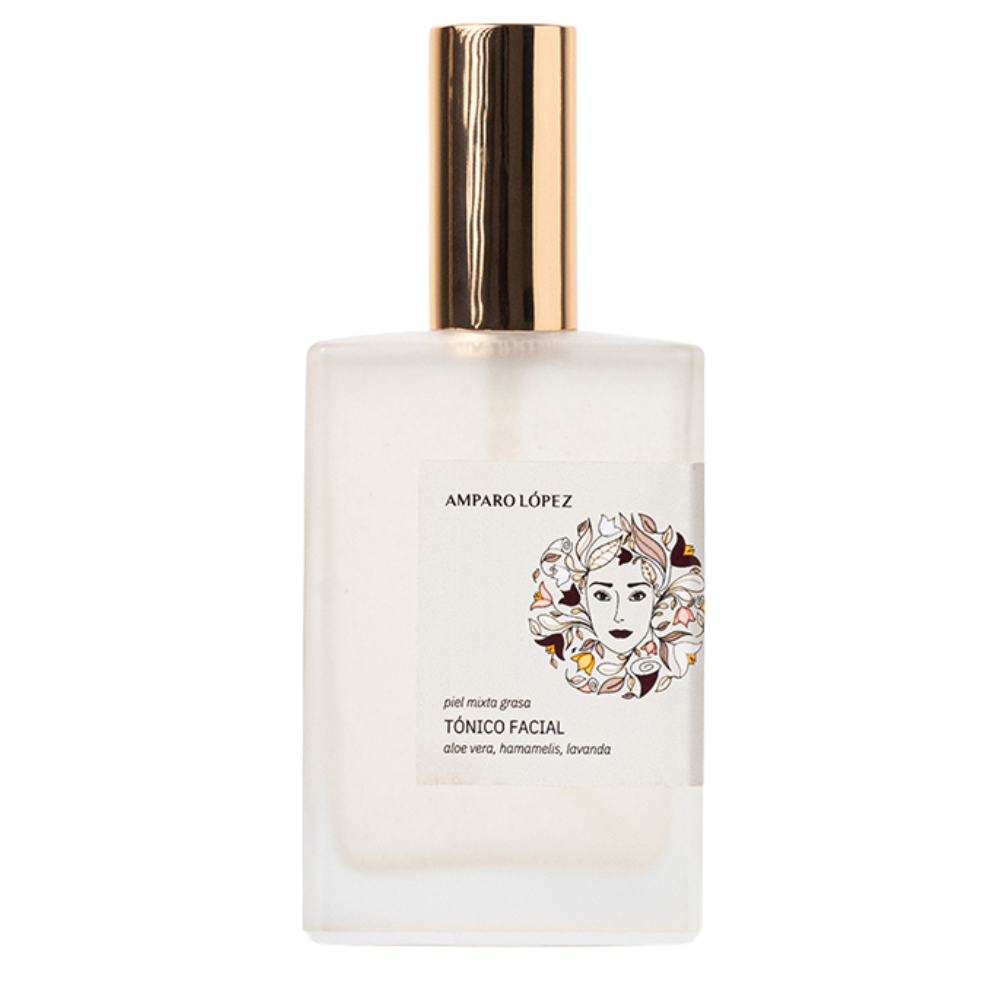 TÓNICO FACIAL PIEL MIXTA GRASA CON LAVANDA, HAMAMELIS Y TEPEZCOHUITE